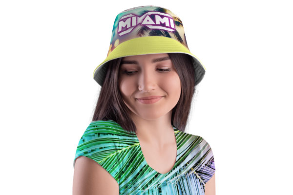 bucket hat mockup